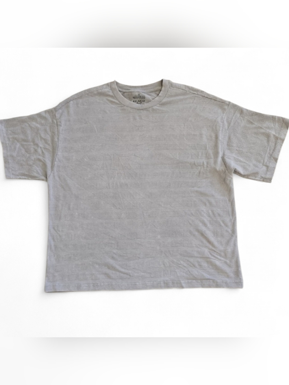 Grey Men's Short Sleeve Tee